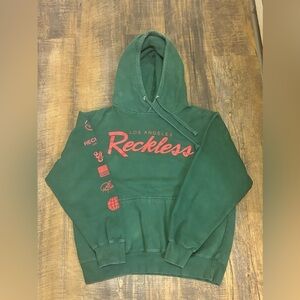 Reckless Green Hoodie